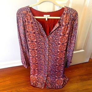 JOIE small women’s floral mini dress w/tie